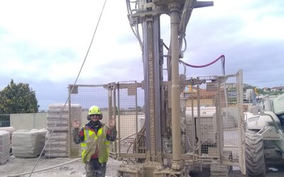 Micropieux pour fondation d'un réservoir à Istres (13)