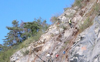 Projects using rope access teams