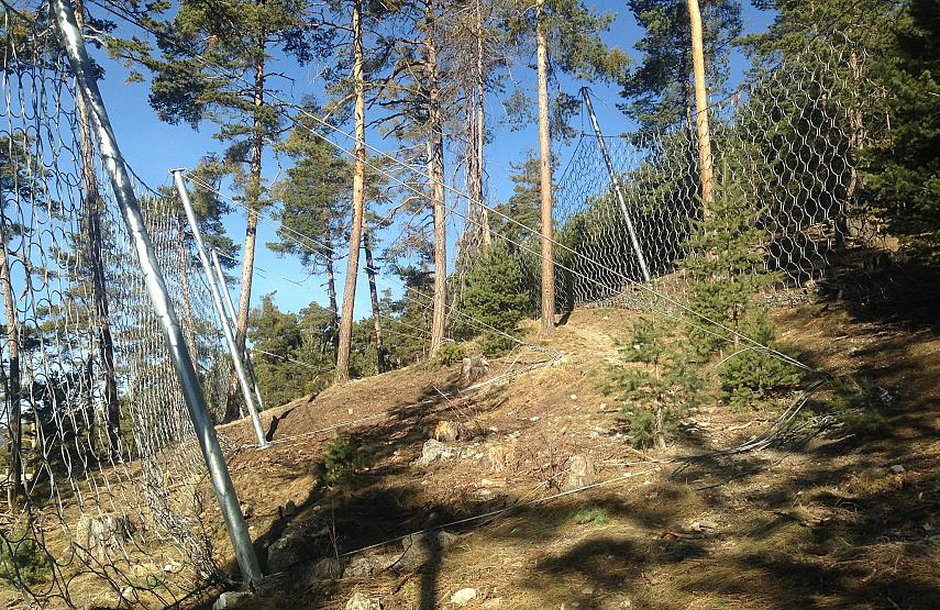 Ecrans pare-blocs Classe 6 et Classe 8 - Briançon (05)