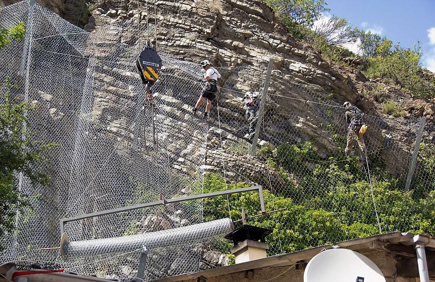 Travaux sur cordes - La Saulce (05)